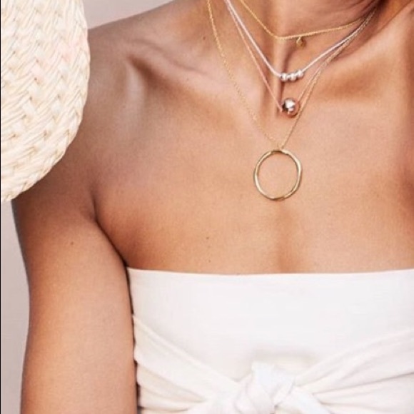 Gorjana NWT Newport Adjustable Necklace  // Gold ✨ - Picture 3 of 5